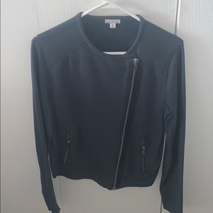 GAP fleece lined motorcycled jacket